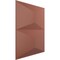 Ekena Millwork 11 7/8in. W x 11 7/8in. H Aberdeen EnduraWall Decorative 3D Wall Panel Covers 0.98 Sq. Ft. WP12X12ABFCP - alternate 4